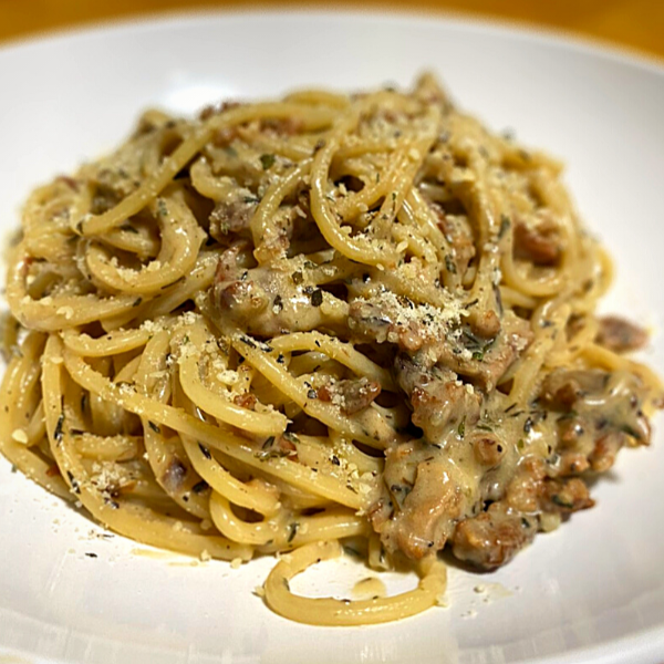 Espagueti a la Carbonara