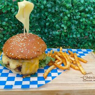 Hamburguesa Tres Quesos