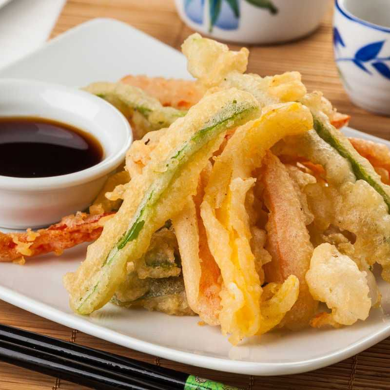 VEGETALES EN TEMPURA