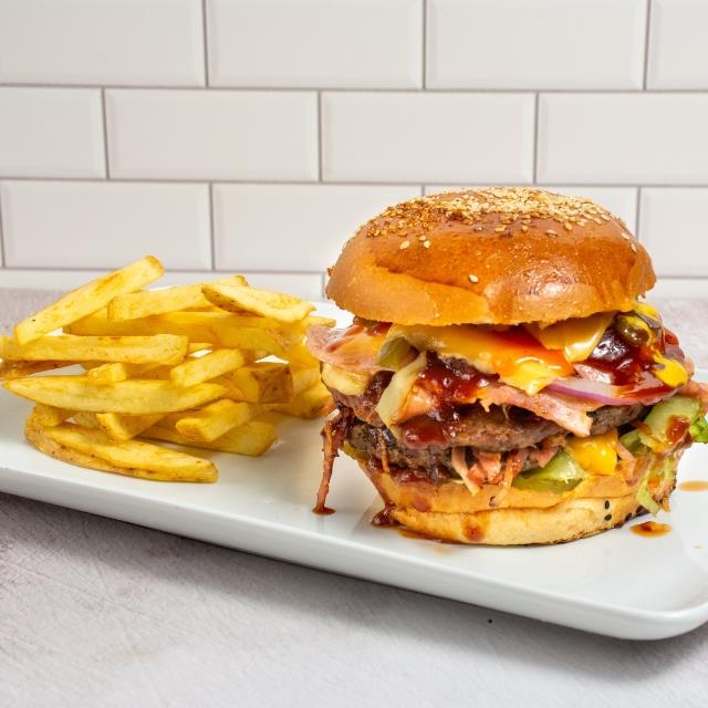 HAMBURGUESA COWBOY
