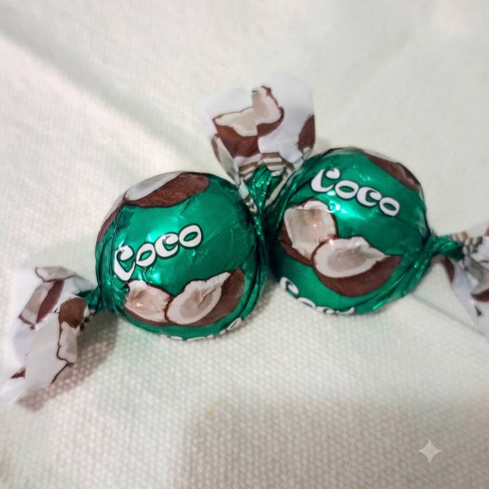 Truffa de Coco( pesa entre 43g a 50g)
Deliciosa trufa de chocolate recheada com um cremoso recheio de coco. Uma combinação irresistível de chocolate e coco! 🥥🍫