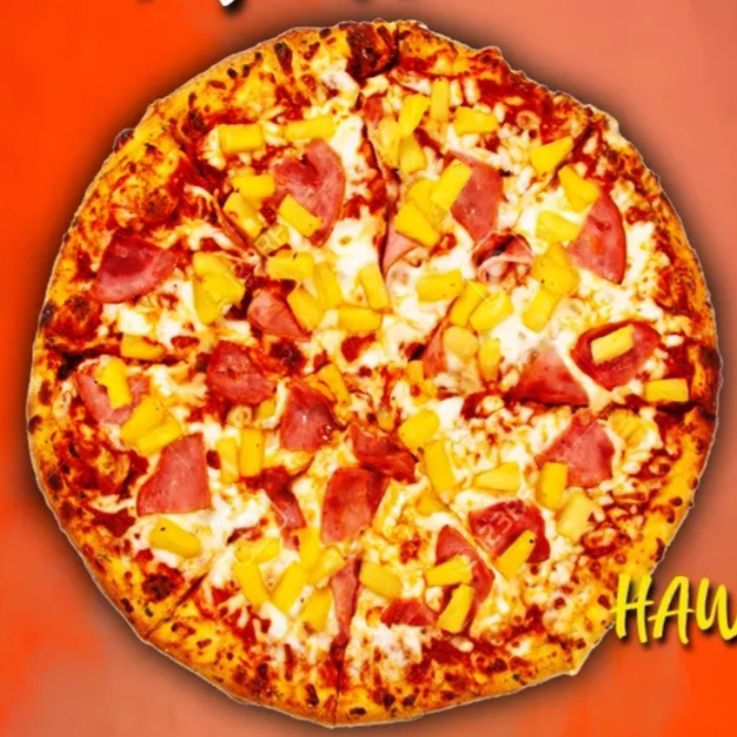 Pizza Hawaiana Familiar