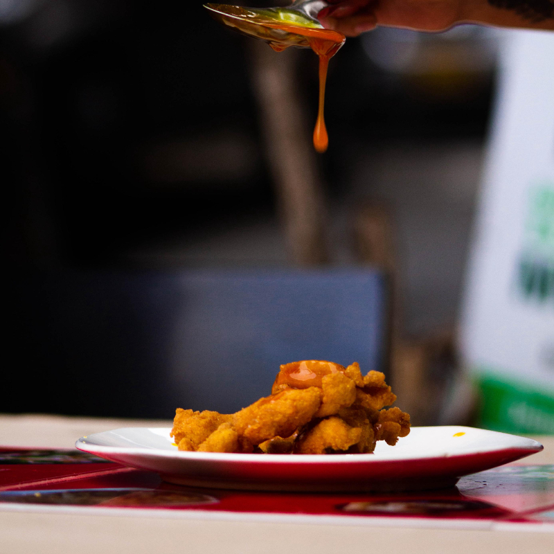 Cerdo a la Naranja Mediana 15 Trozos