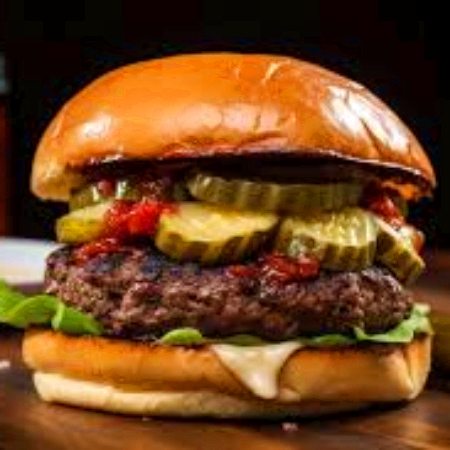 Hamburguesa Americana+Papas+Gaseosa