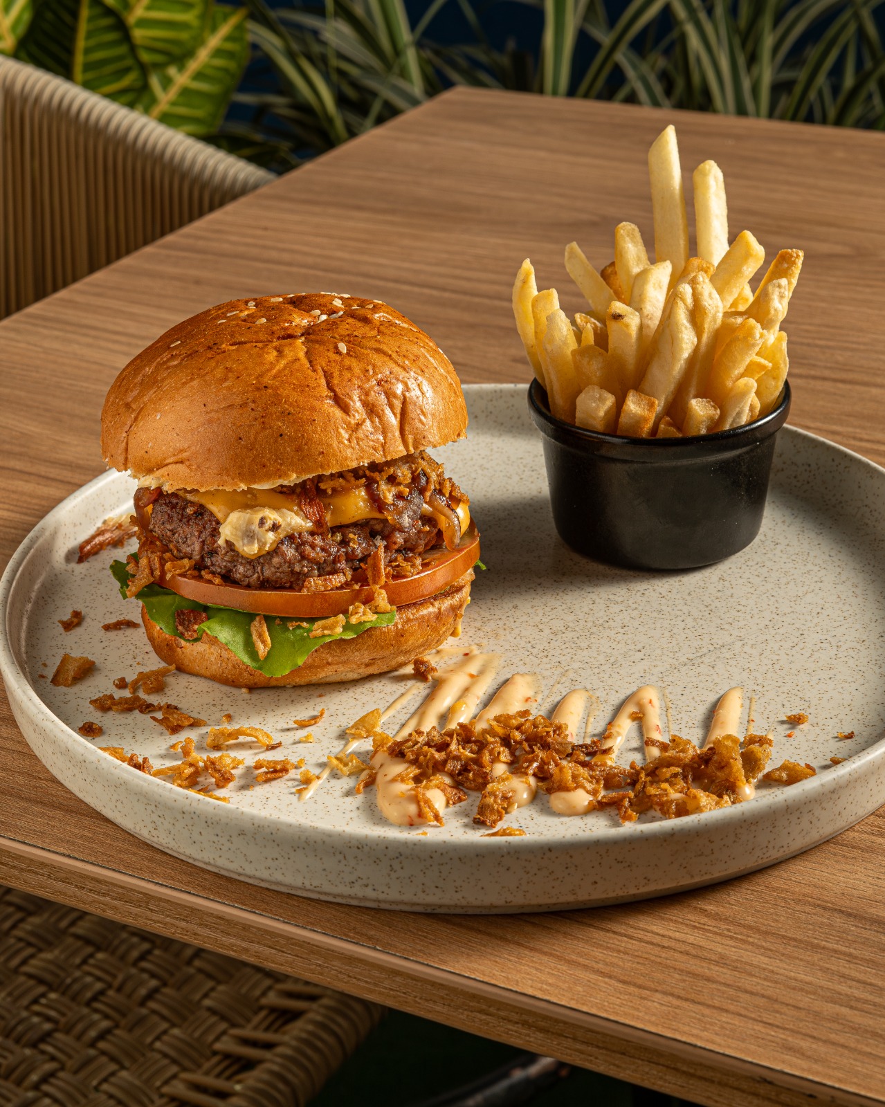 Hamburguesa de la Casa