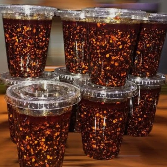 Salsa macha de cacahuate