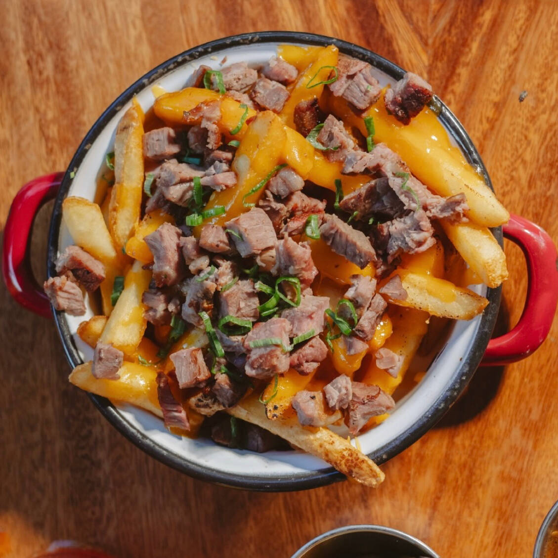 Orden de Papas Gratinadas con Top Sirloin