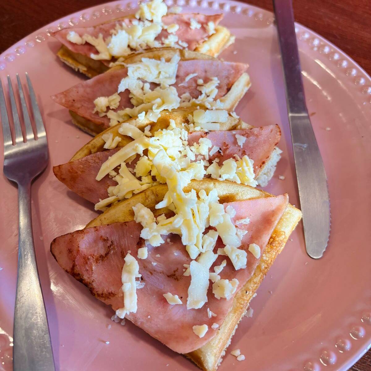 Waffles Salados