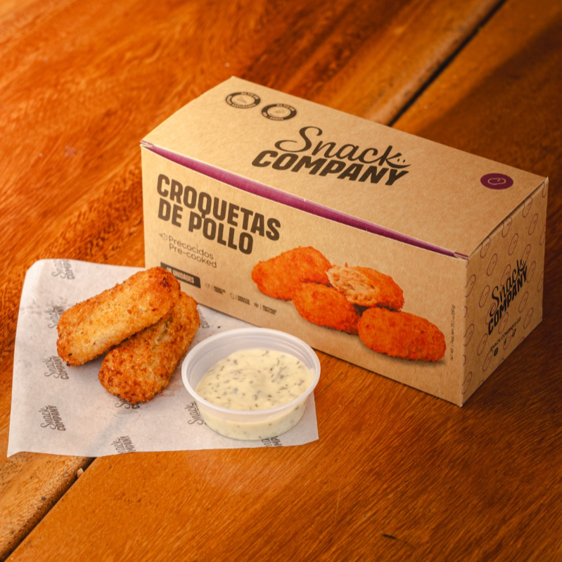 Snack Box Croquetas de Pollo X 18 Unidades