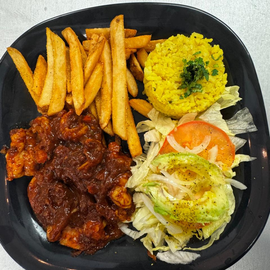 Camarones a la Diabla