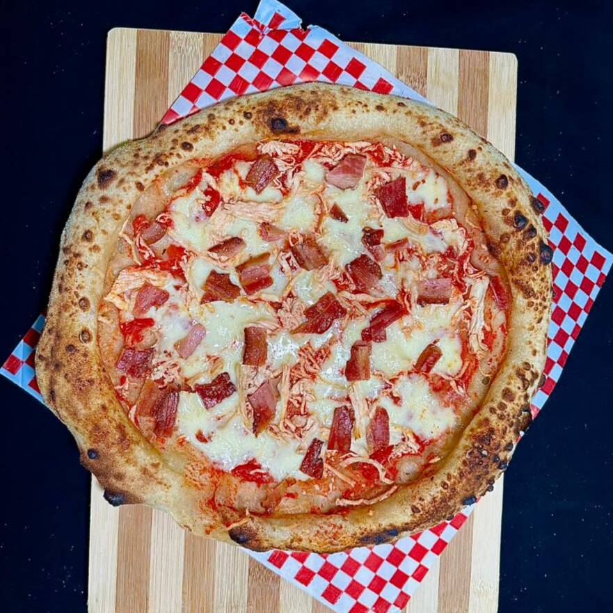 Pizza Pollo Tocineta