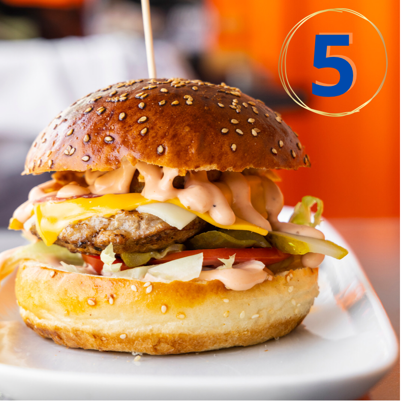 Combo 5 Hamburguesas