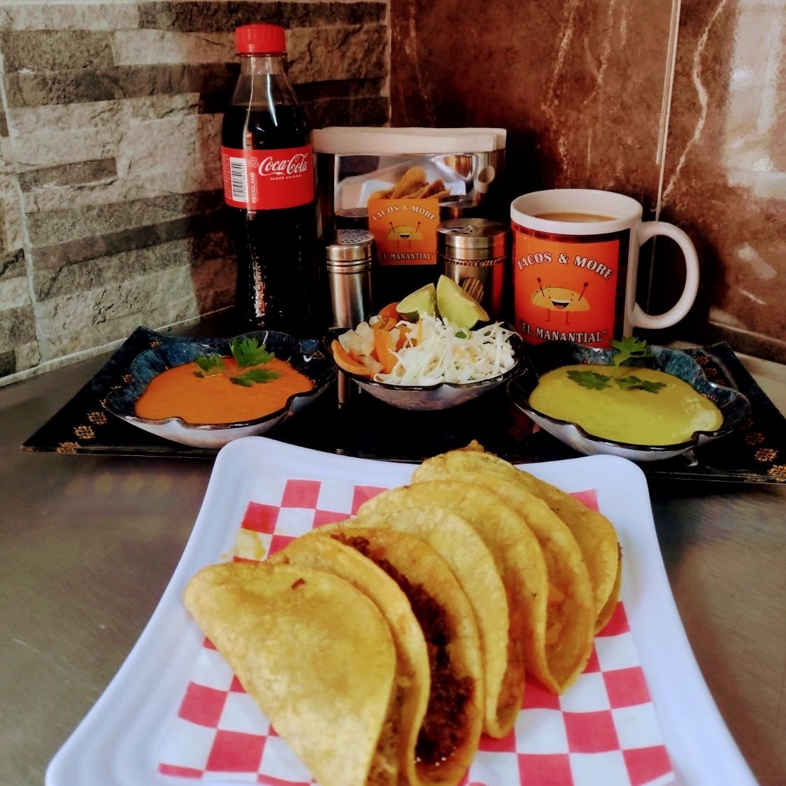 Combo🔥- Orden de Vapor🌮 +Refresco 🥤