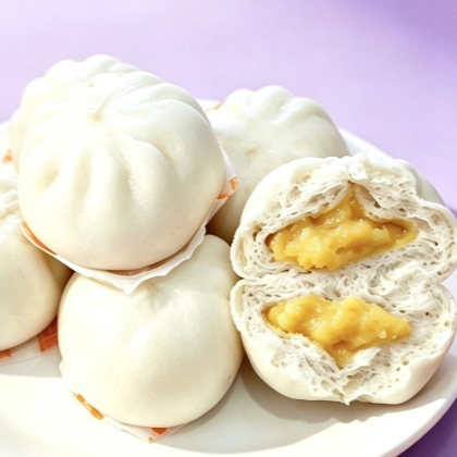 Bao rellena de crema 5