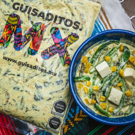 RAJAS CON QUESO 500gr
