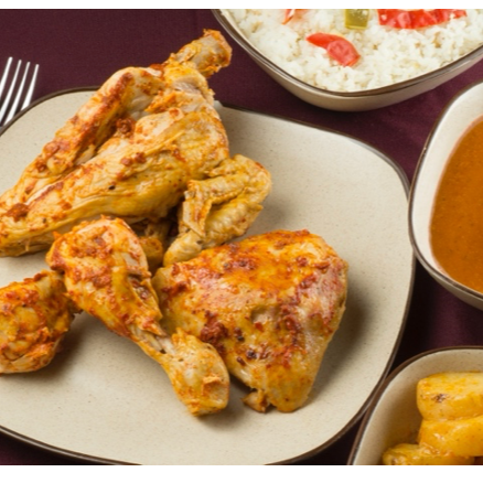 1/2 POLLO