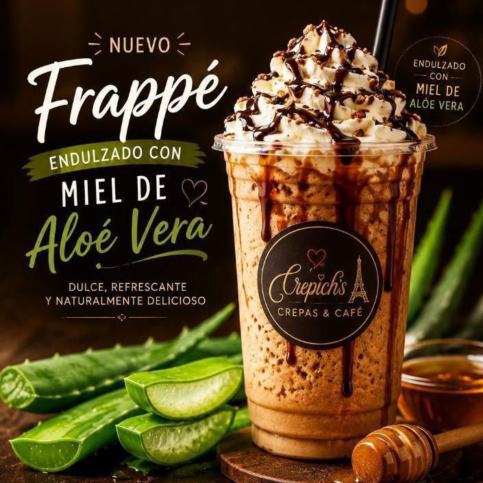 Nuevo Frappé Endulzado con Miel de Aloe Vera