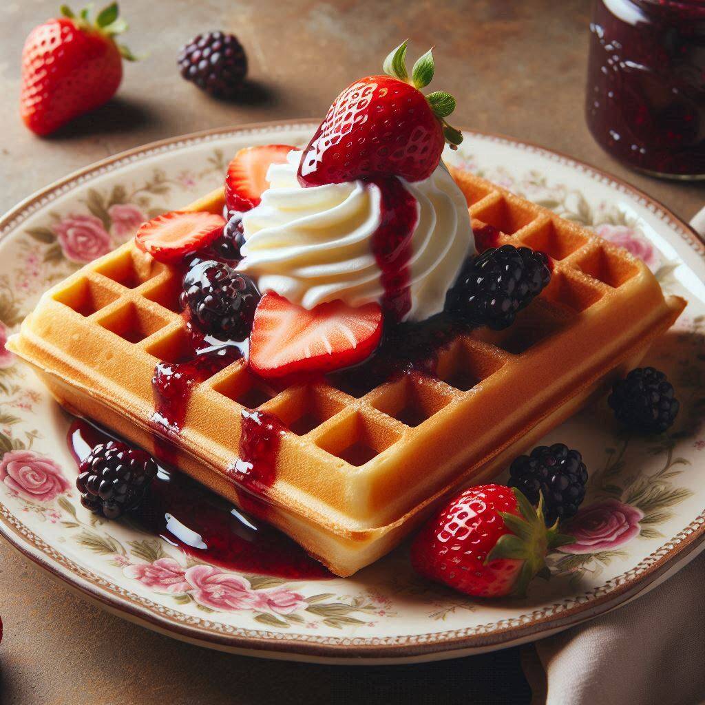 Waffle sencillo