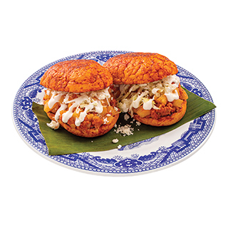 Pambazos de chorizo