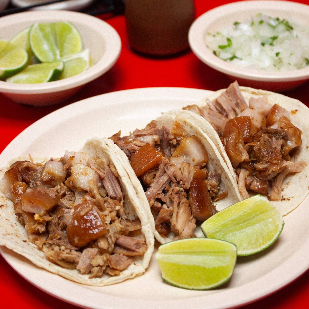 TACOS DE CARNITAS