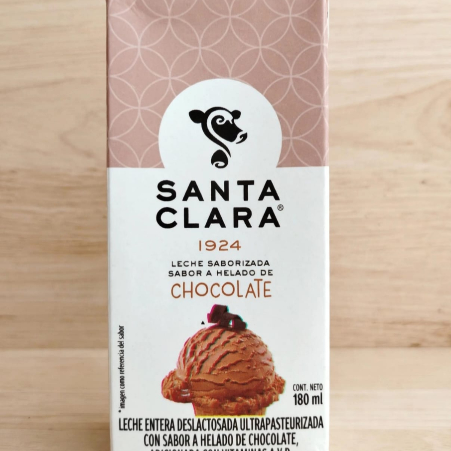santa clara chocolate 180 ml