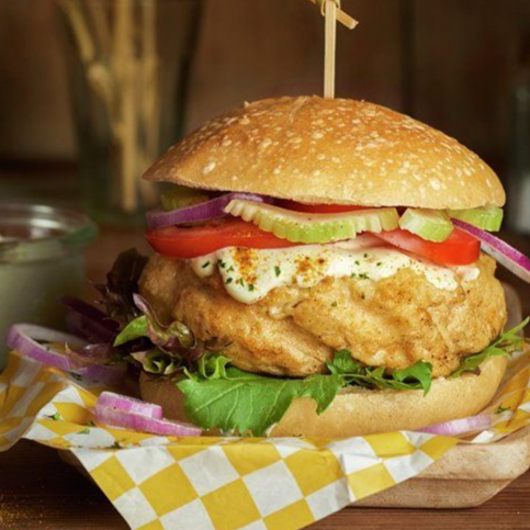 HAMBURGUESA DE POLLO