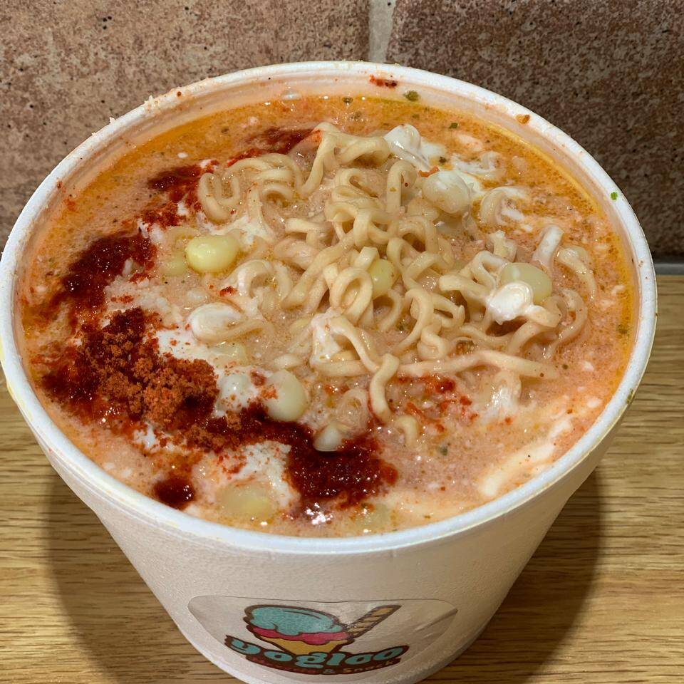 Maruchan Preparada con Elote 1 Litro.