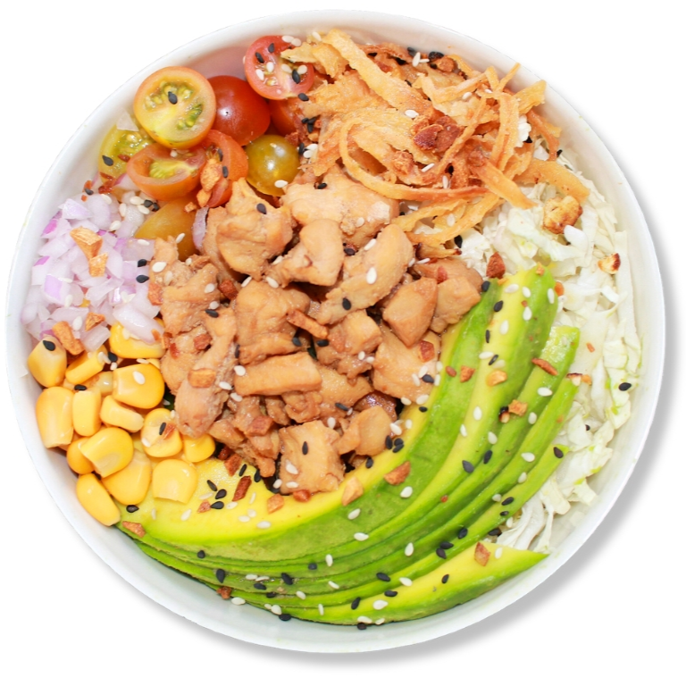 Pollo Teriyaki Poke