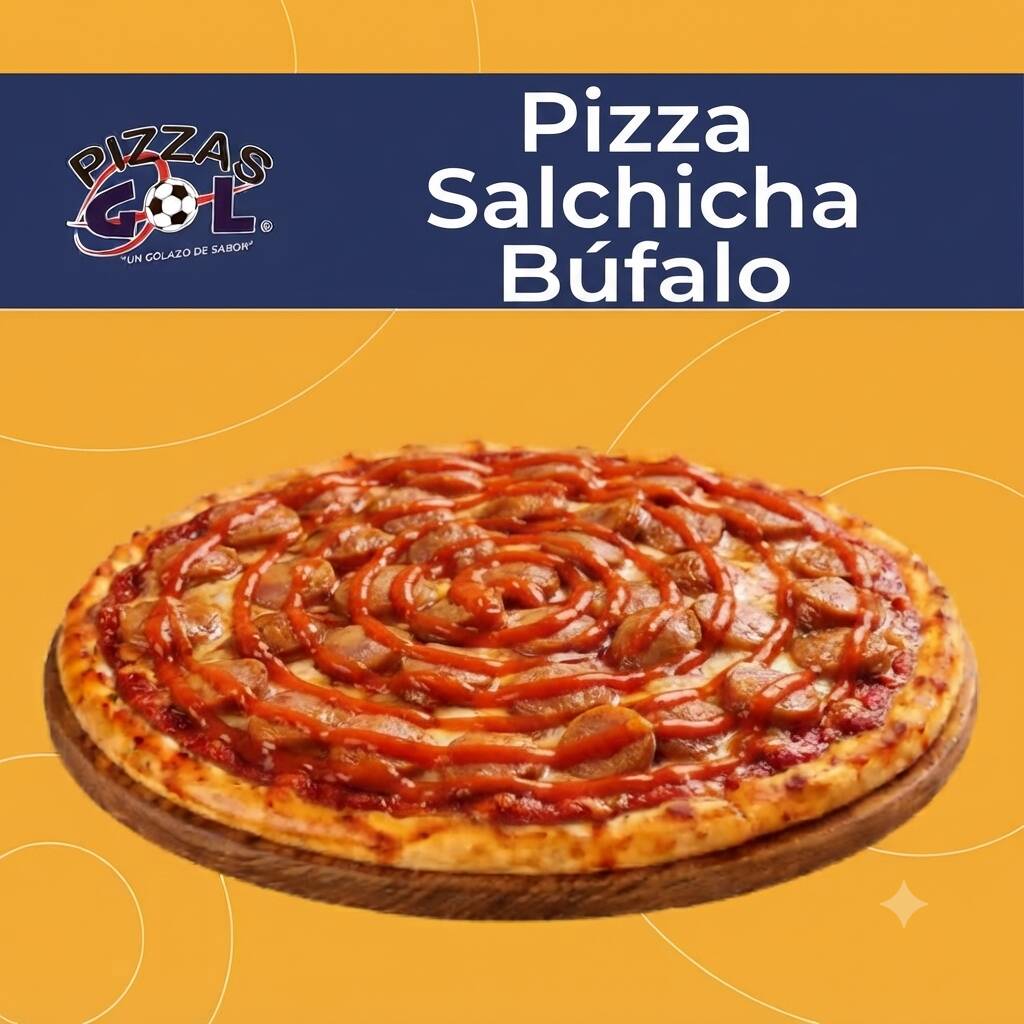 Pizza Familiar Salchicha Bufalo