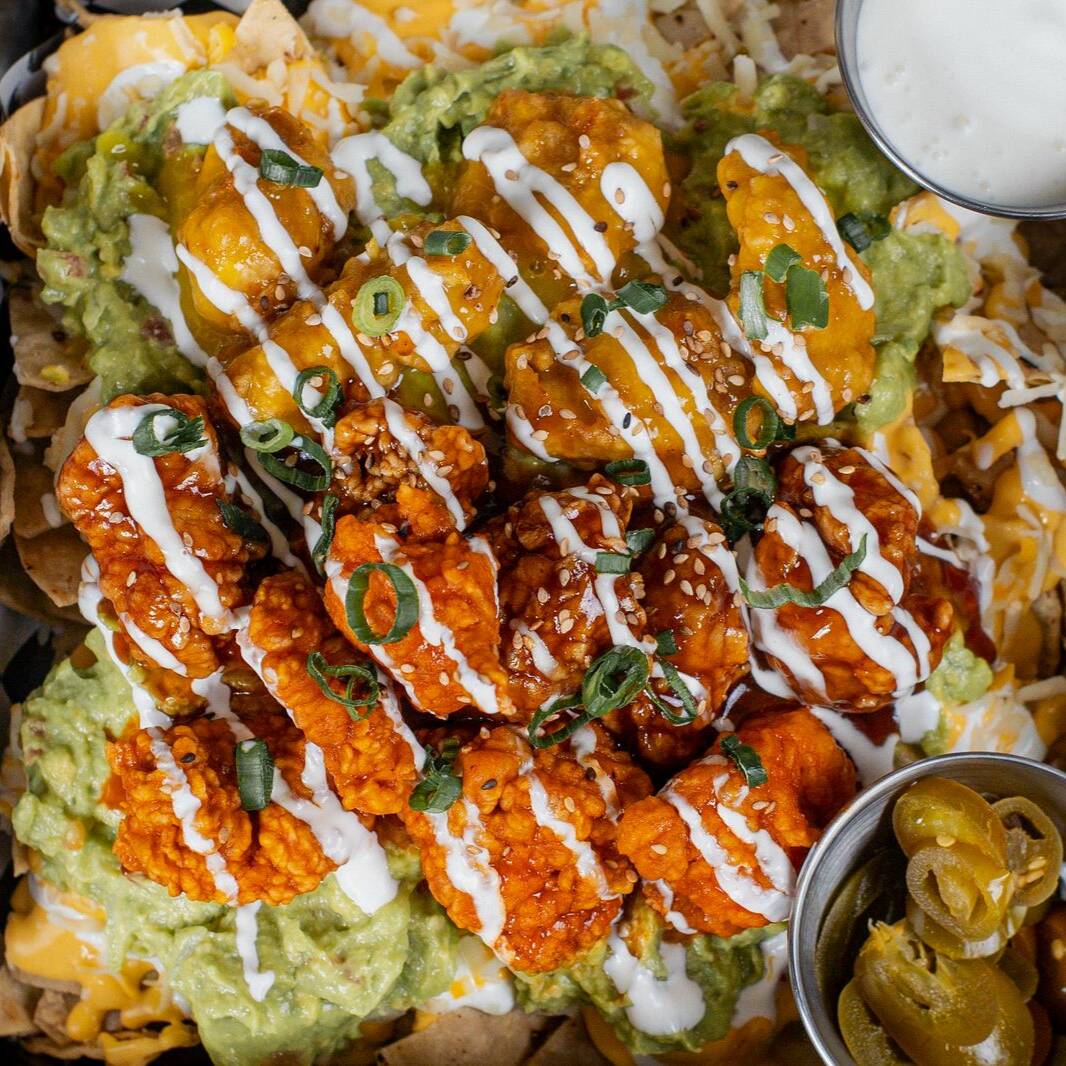 Nachos con Boneless