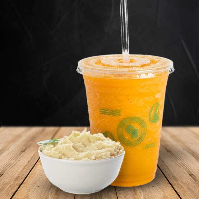 COMBO PURE Y JUGO ANARANJADO