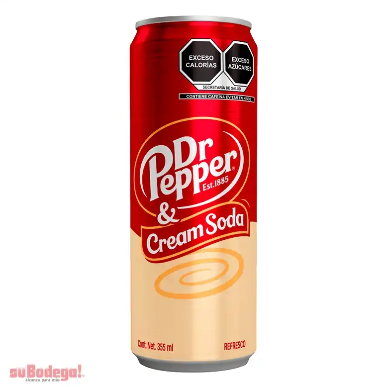 Dr. Pepper Cream Soda 355ml