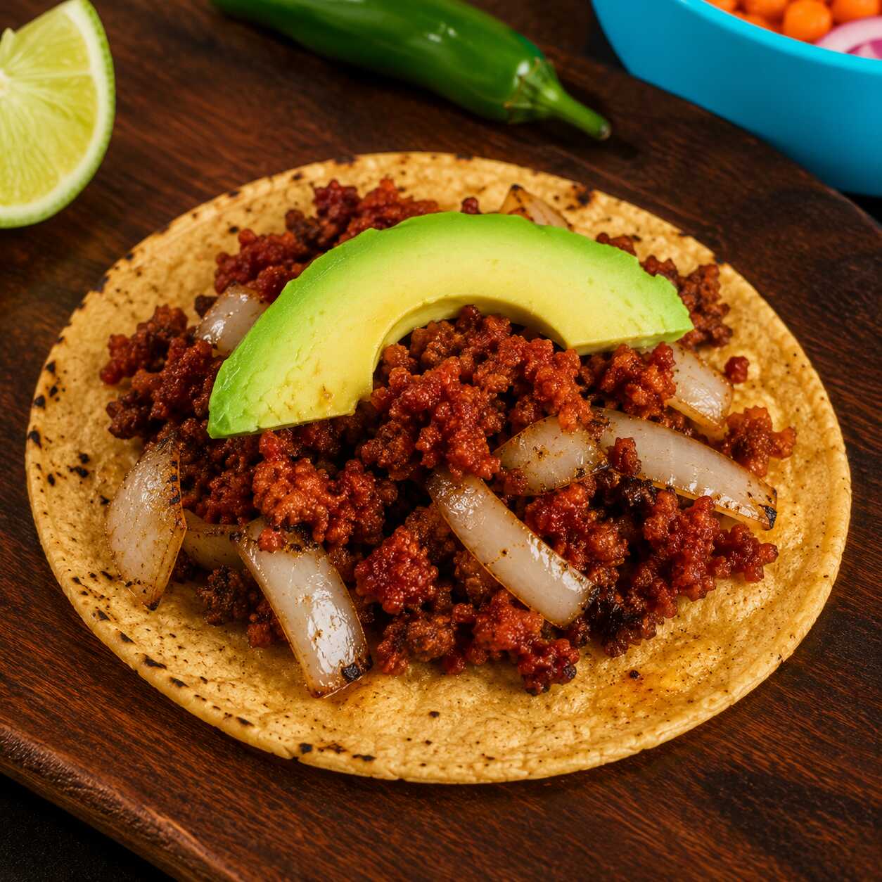 Taco de Longaniza