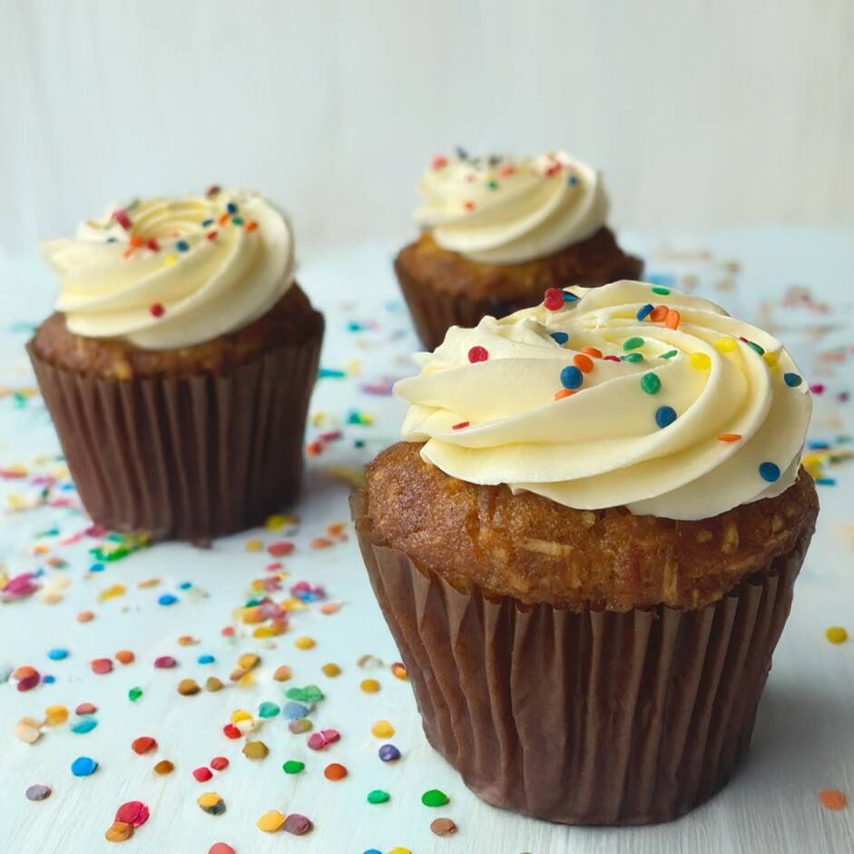 Cupcake de Zanahoria X3 und