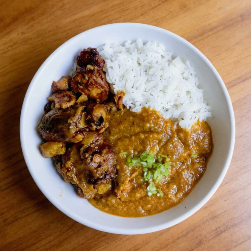 Acompanha. Arroz, e pirão.