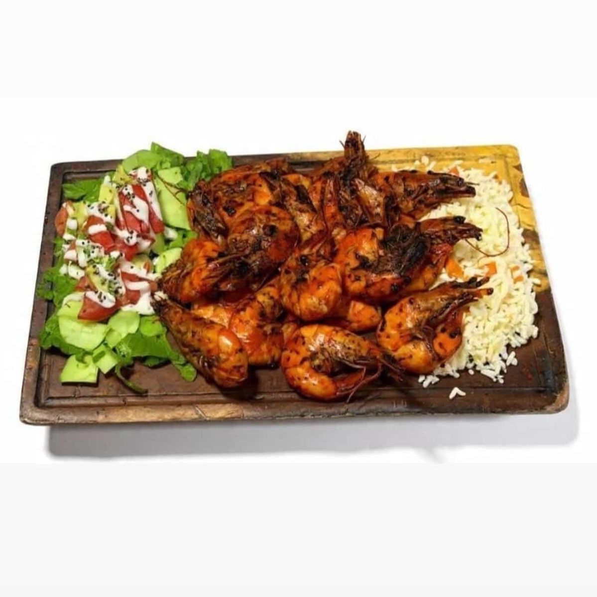 Camarones Zarandeados ½ kilo