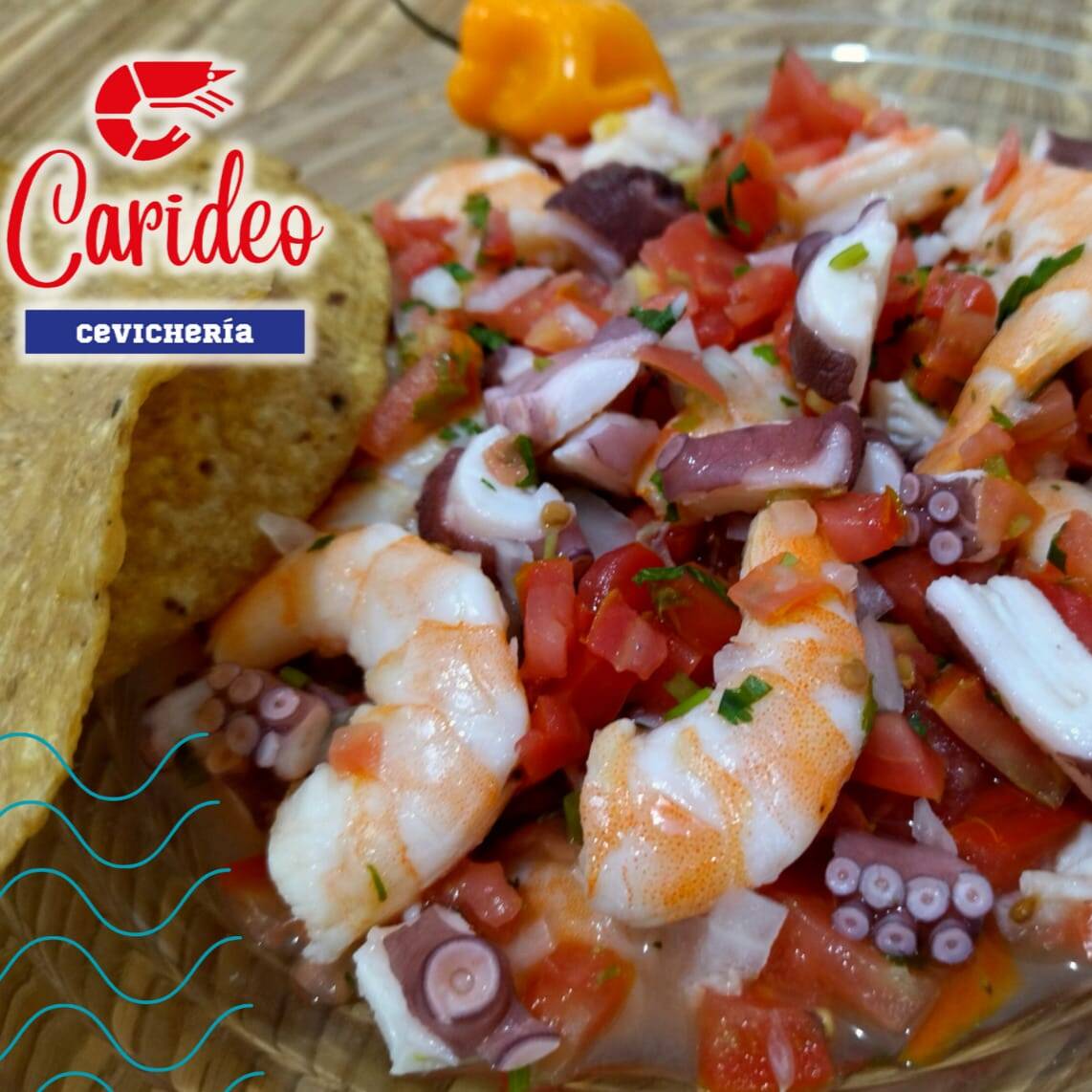 Ceviche Camaron Y Pulpo 750 Gr