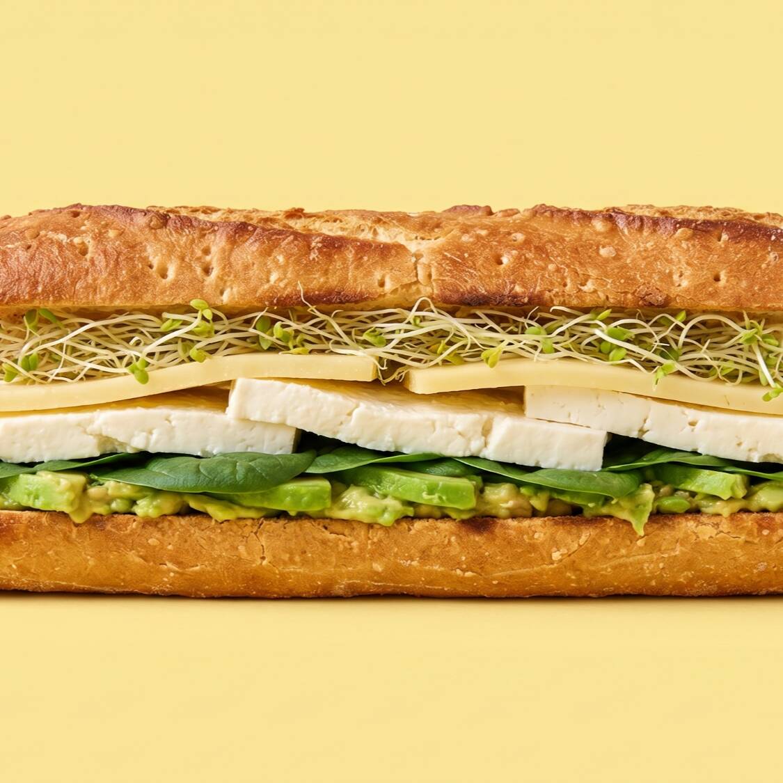 Baguette Vegetariano 2