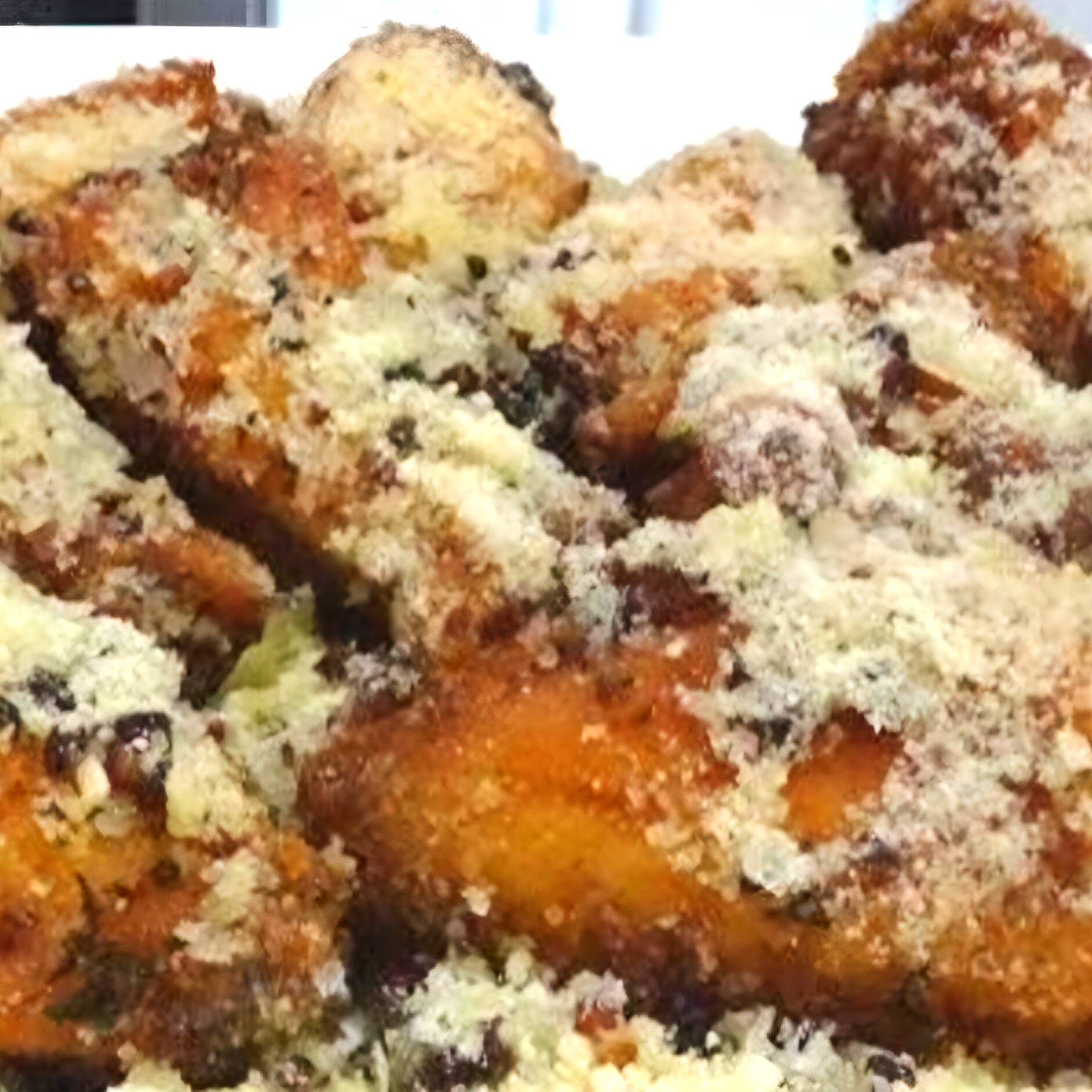 Alitas parmesano