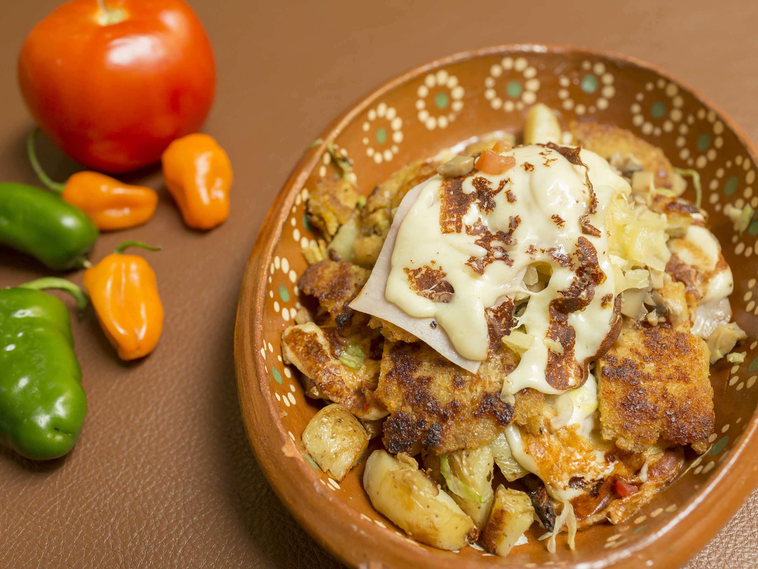 Papa Rellena con Pollo