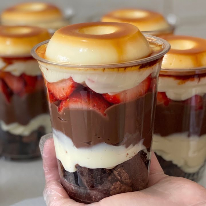 💛 Textura leve, sabor marcante e aquele gostinho de sobremesa caseira premium!