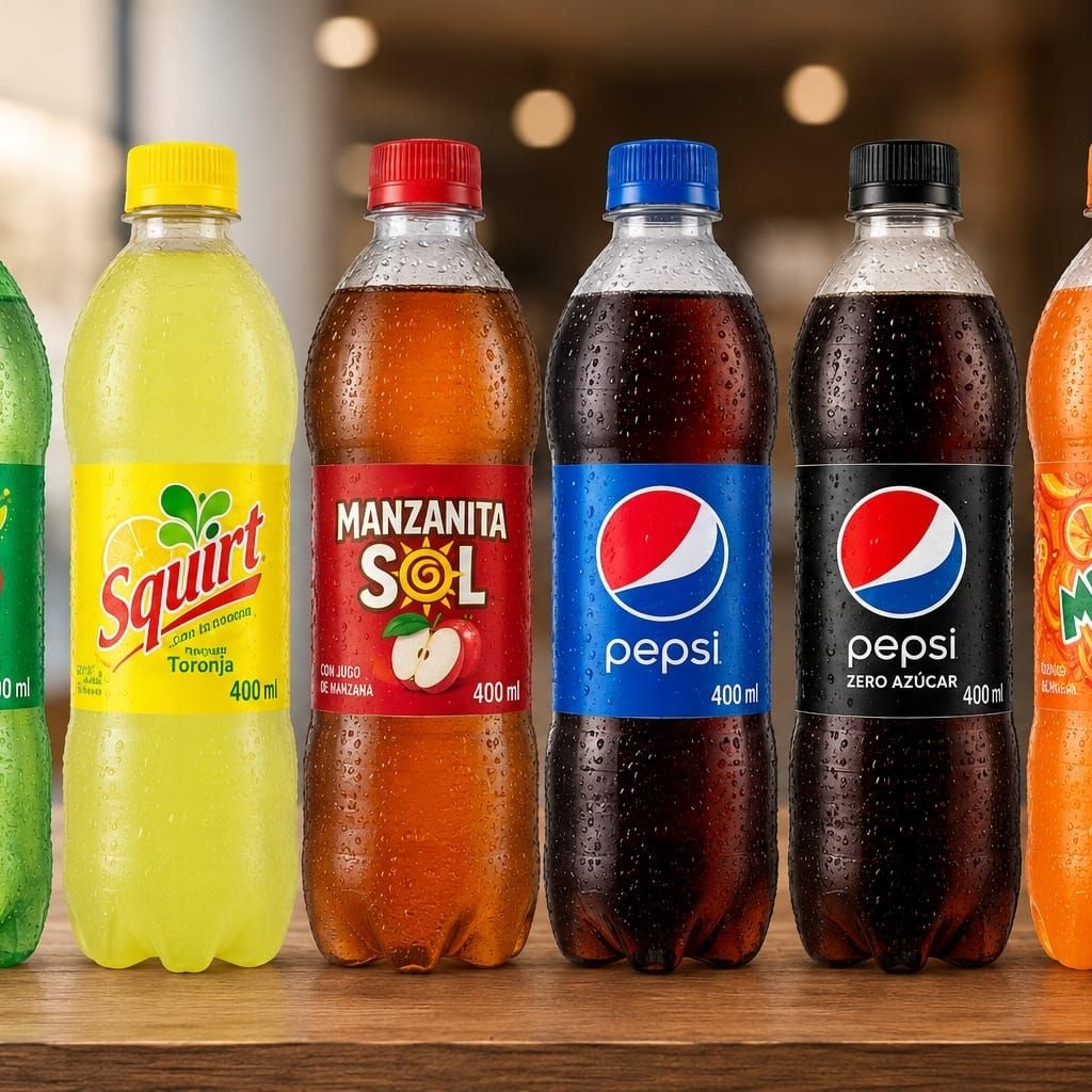 REFRESCO DE LA PEPSI DESECHABLE DE 400 ML.