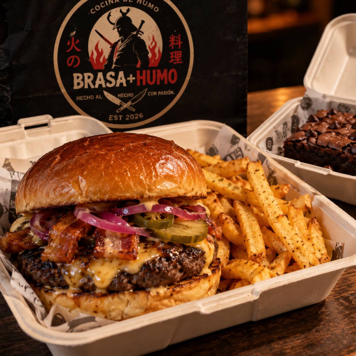 Combo Brasas+humo