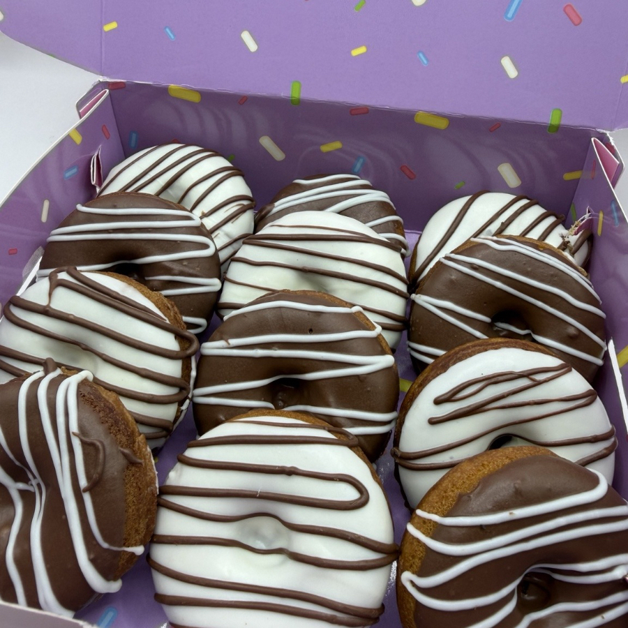 12 Mini Donas Glaseadas