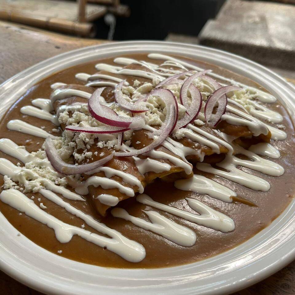 Enfrijoladas