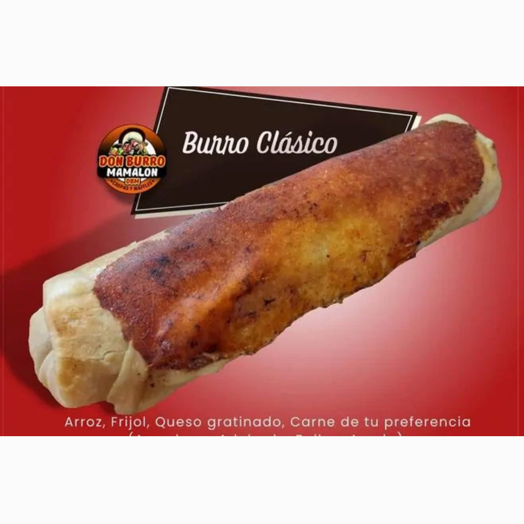 Burro Clasico Mediano