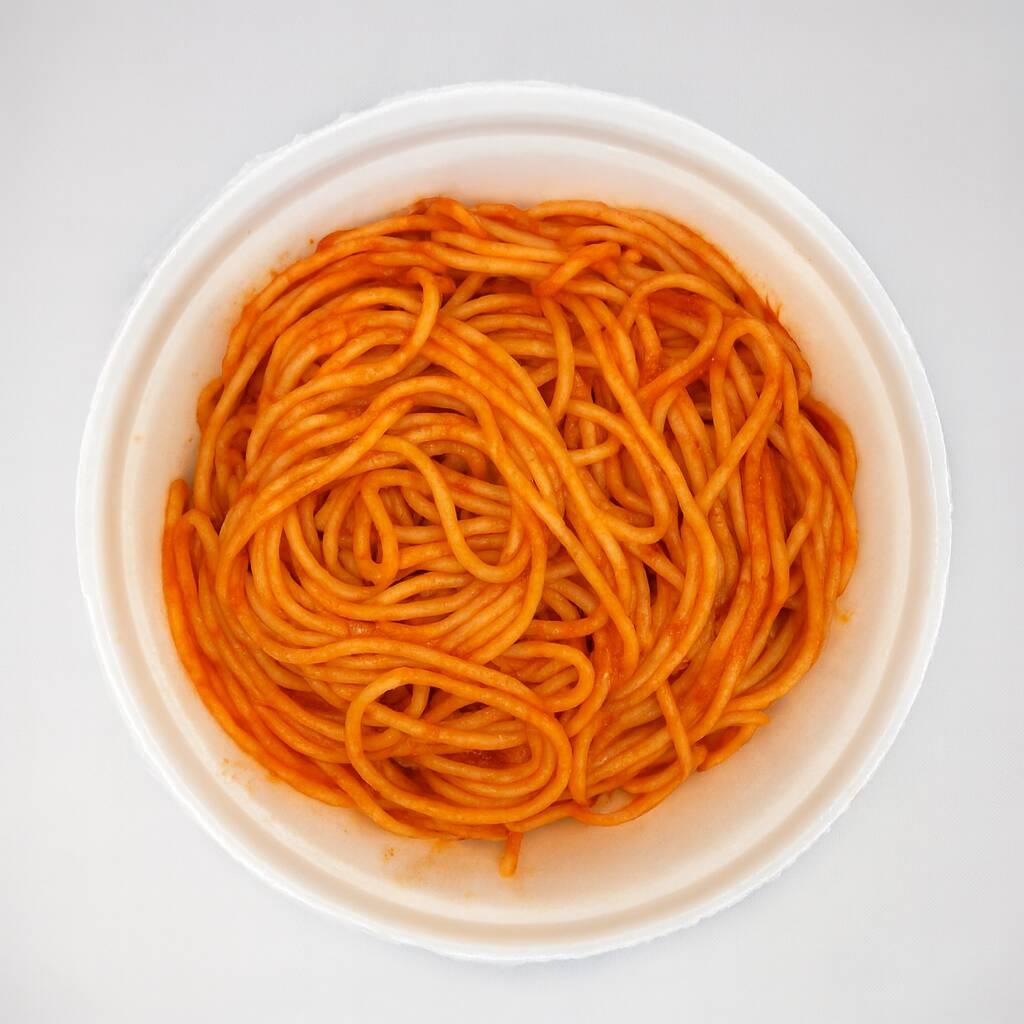 O tipo de macarrão varia dia a dia podendo ser Espaguete, Penne, Parafuso... massa acompanhada com aquele molho sugo delicioso