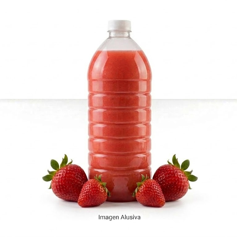 Agua de Fresa de Lt.