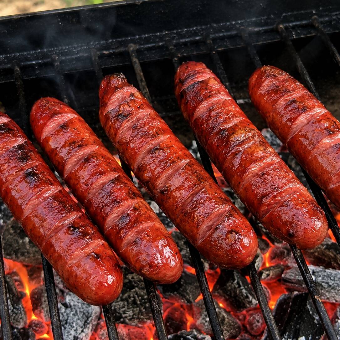 Salchicha asada