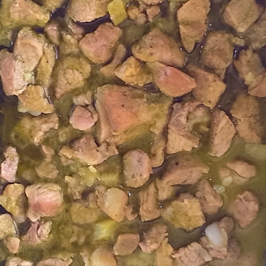 Costilla en salsa verde